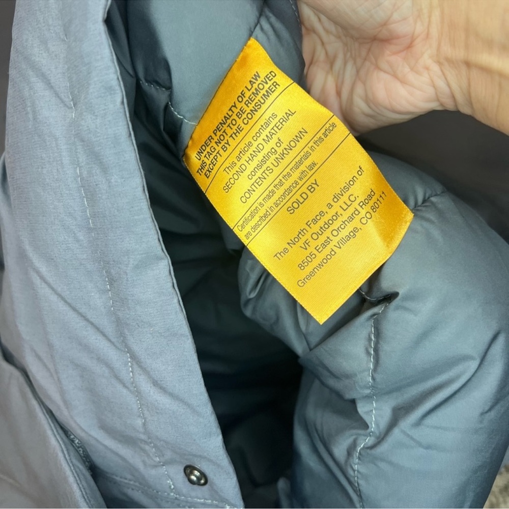 The North Face Arctic Parka Vanadis Grey Coat - Picture 6 of 10